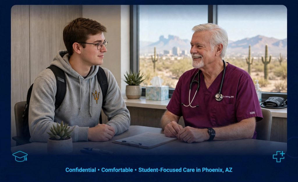 Hemorrhoid Treatment in Phoenix, AZ for College Students