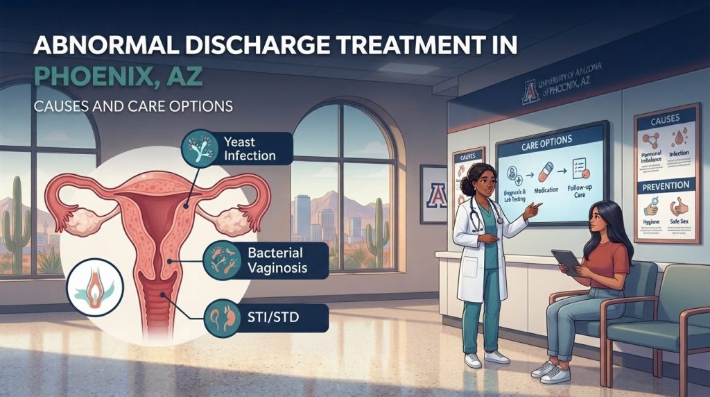 Abnormal Discharge Treatment in Phoenix, AZ: Causes and Care