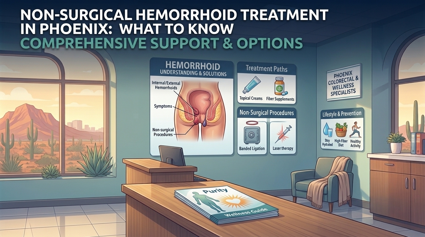 Non-Surgical Hemorrhoid Treatment in Phoenix: What to Know